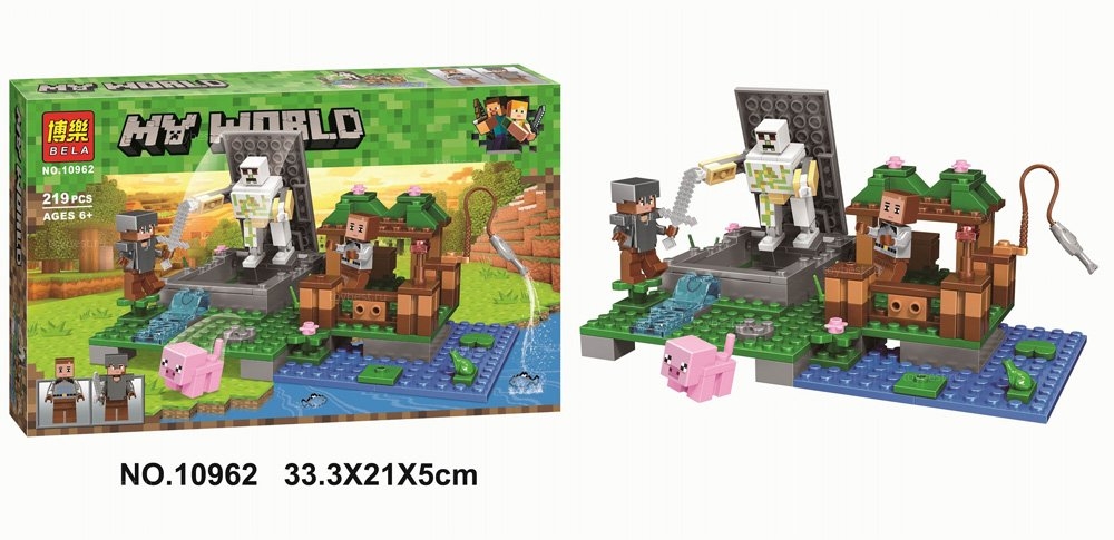 Похожие   Lego Конструктор Майнкрафт, Железный голем