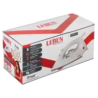 LEBEN Утюг с отпаривателем 1200 Вт, подошва - антипригарное покрытие