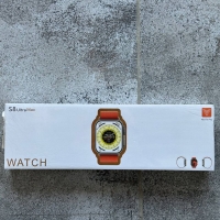 Смарт часы S8 Ultra оранжевые