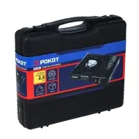 РОКОТ Плитка газовая к бал. с цанговым захватом портатив., в кейсе, 32,2х27,1х7,5см, металл, пластик