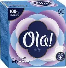 Прокладки ежедневные Ola! (Ола!) Daily, 2 капли, 60 шт