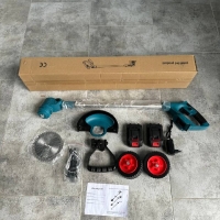 Триммер МК на колесах 2 АКБ