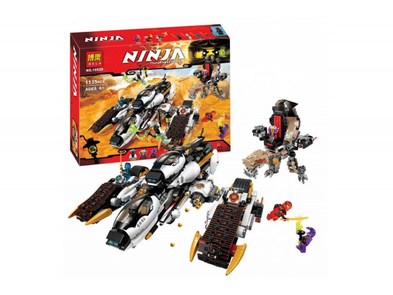 Конструктор 10529 "Внедорожник с суперсистемой маскировки" 1135 деталей