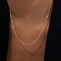 Золотая цепочка-чокер