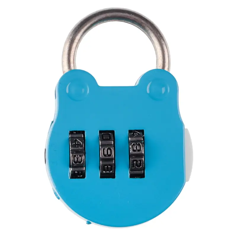 ЕРМАК Замок цифровой на блистере, металл, 3 цвета, CR-19В