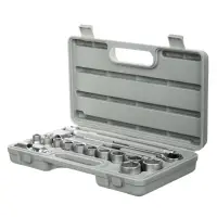 ЕРМАК Набор головок, 16 предм., 10-27мм, с карданным шарниром 1/2"