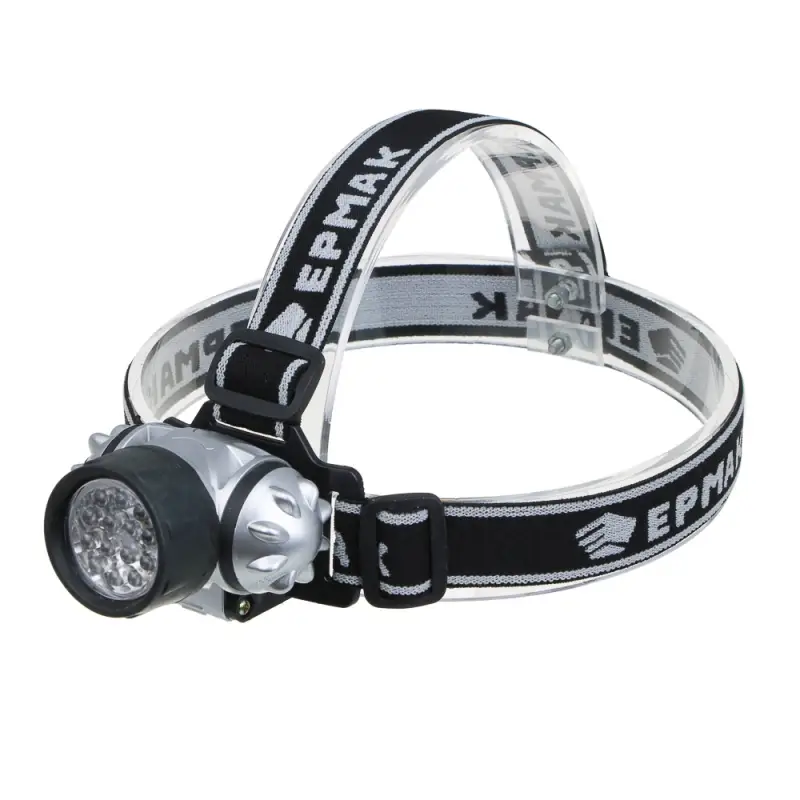 ЕРМАК Фонарь налобный 14 ярк. LED, 3xAAA, 6х4,2 см