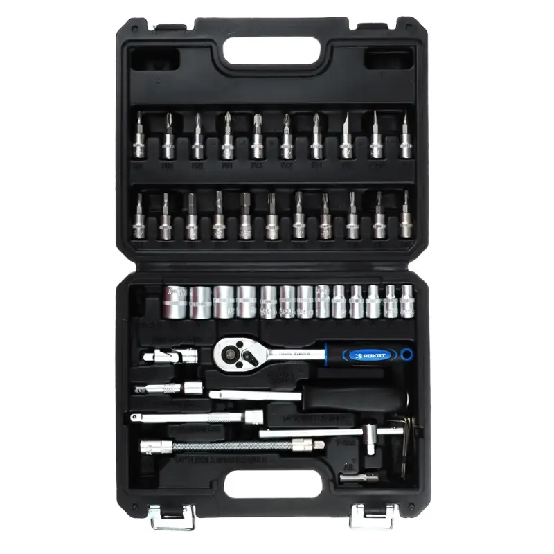 РОКОТ Набор автомобильных инструментов, 46 предметов