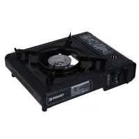 РОКОТ Плитка газовая к бал. с цанговым захватом портатив., в кейсе, 32,2х27,1х7,5см, металл, пластик