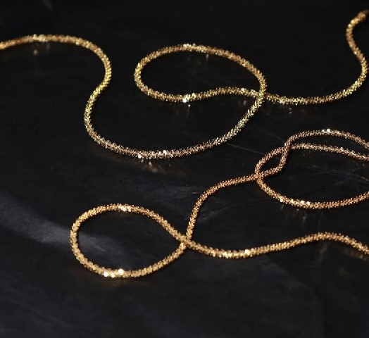 Золотая цепочка-чокер