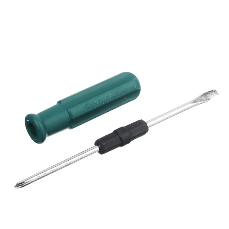 ЕРМАК Отвертка 2 в 1, 5*65мм, 4 цвета