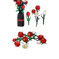 Конструктор Flowers - Букет роз, 818 деталей