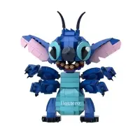 Конструктор 3D модель - злой стич, 334 детали