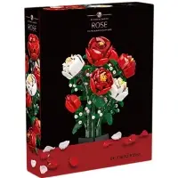 Конструктор Flowers - Букет роз, 818 деталей