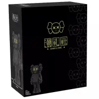 Конструктор 3D Kaws, черный, 1326 деталей