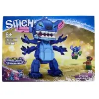 Конструктор 3D модель - злой стич, 334 детали