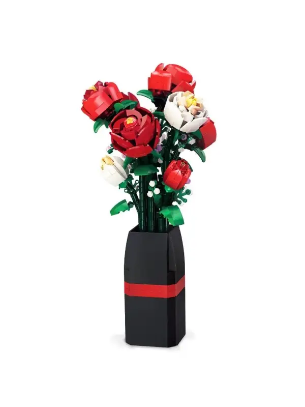 Конструктор Flowers - Букет роз, 818 деталей