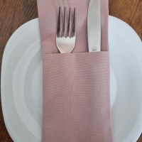 Конверты для сервировки Розовые 4 шт.