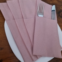 Конверты для сервировки Розовые 4 шт.