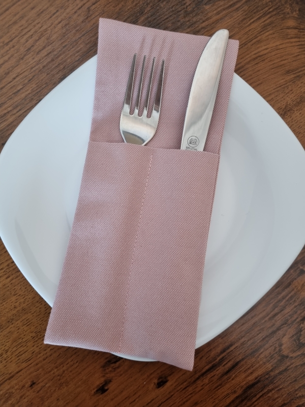 Конверты для сервировки Розовые 4 шт.