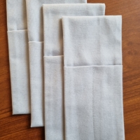 Конверты для сервировки Серые 4 шт.