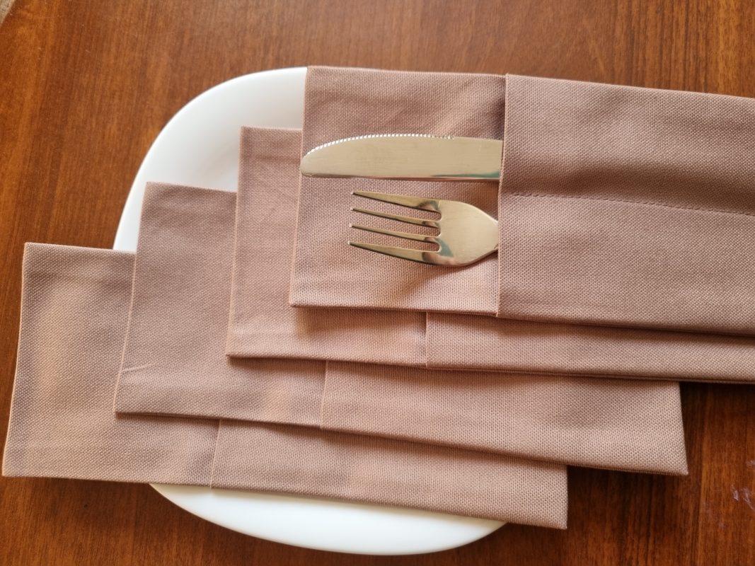 Конверты для сервировки Шоколад 4 шт.