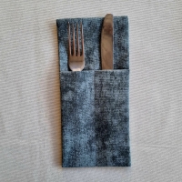 Конверты для сервировки мрамор зел 4 шт.