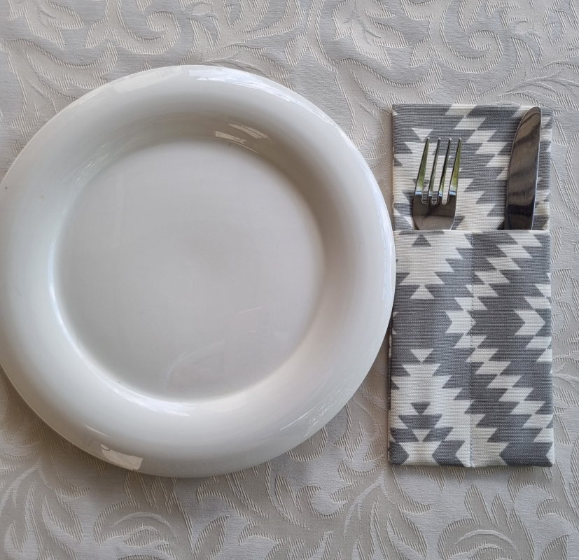 Конверты для сервировки Геометрия 4 шт.