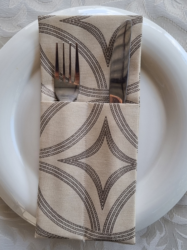 Конверты для сервировки Узоры 4 шт.