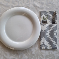 Конверты для сервировки Геометрия 4 шт.