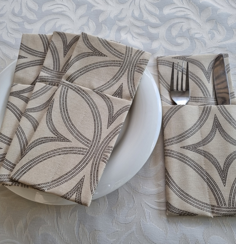 Конверты для сервировки Узоры 4 шт.