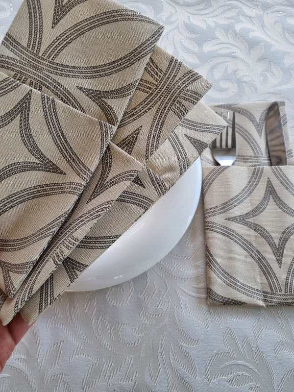 Конверты для сервировки Узоры 4 шт.