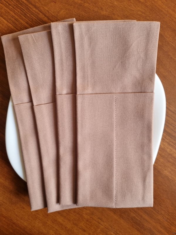 Конверты для сервировки Шоколад 4 шт.