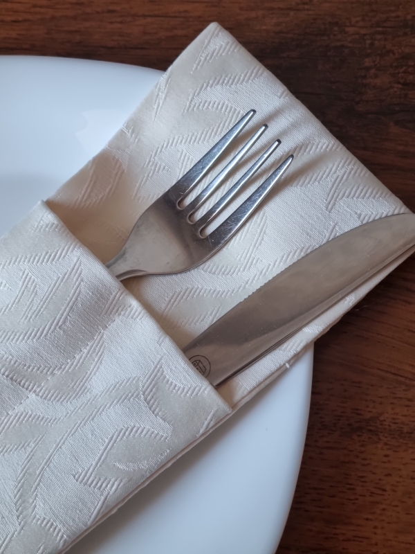 Конверты для сервировки Ричард молочные 4 шт.