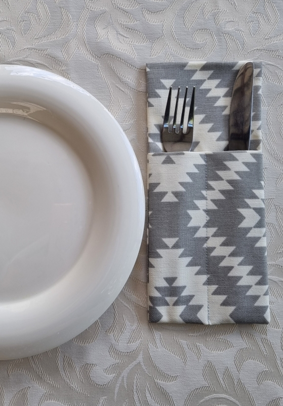 Конверты для сервировки Геометрия 4 шт.