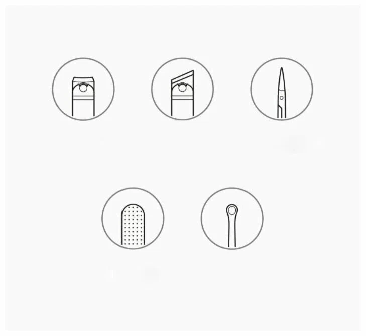 Маникюрный набор 5 в 1 Xiaomi Nail для маникюра, педикюра, инструменты из нержавеющей стали с дизайном и ударопрочным кейсом белый Маникюрный набор 5 в 1 Xiaomi Nail для маникюра, педикюра, инструменты из нержавеющей стали с дизайном и ударопрочным кейсом белый