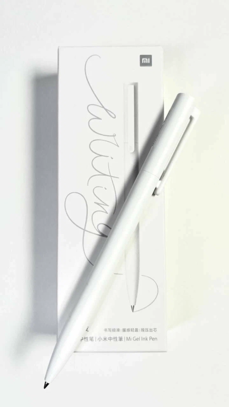 Гелевые ручки Xiaomi Mijia Gel Ink, 10шт, черные, подарочная упаковка