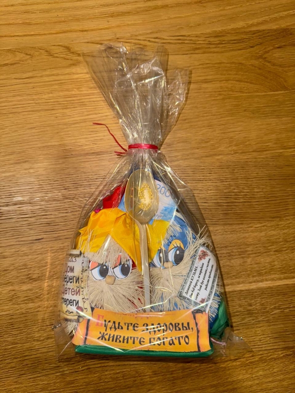 Оберег "Парочка" с ложкой