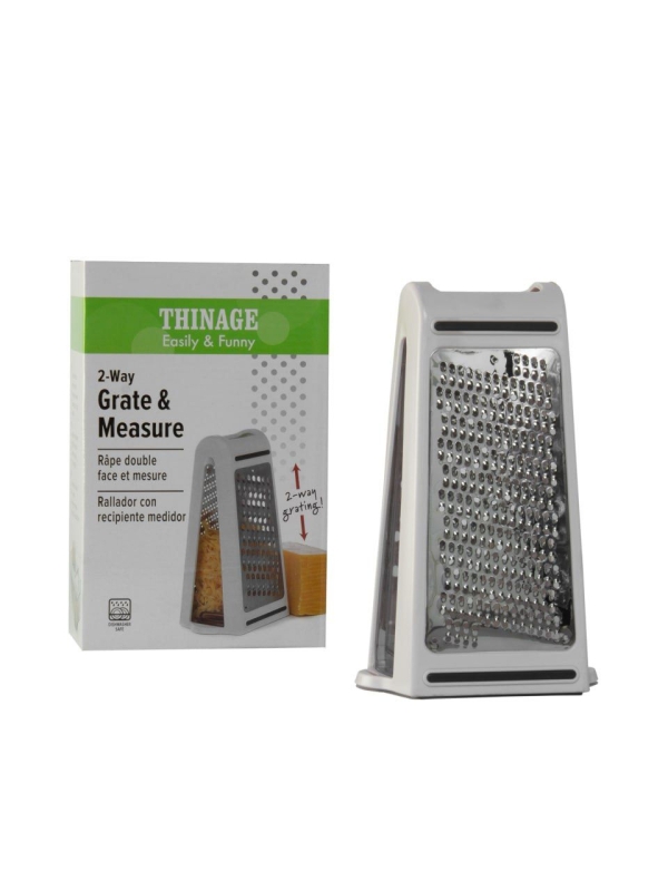 Двусторонняя терка для овощей с контейнером
