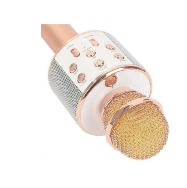 Караоке Микрофон со встроенным динамиком (цвет в ассортименте)