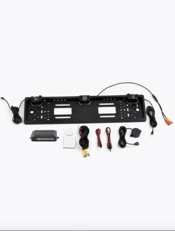 Номерная рамка с камерами и парктрониками