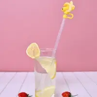 Колпачки для коктейльных трубочек Фруктик 4 шт