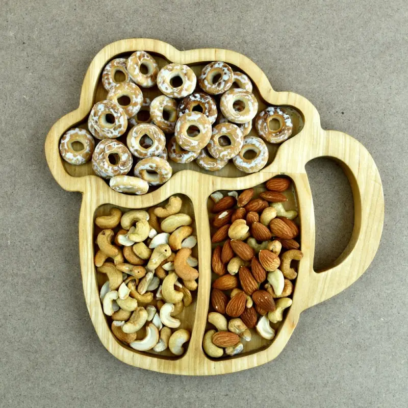 Менажница Пивная кружка 3 ячейки