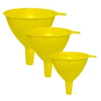 Воронки 3 шт диаметры 6,7,8 см (ассортимент)