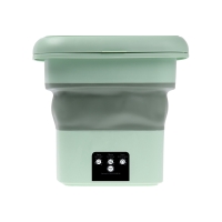 Портативная мини-стиральная машина с ведром 6 л (цвет в ассортименте)