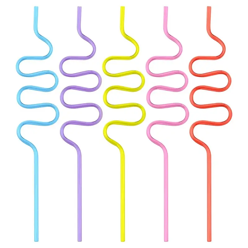 Трубочки для коктейля Зигзаг 5 шт