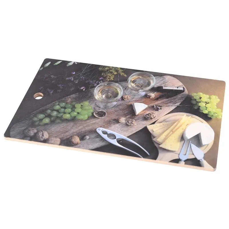 Доска разделочная Сырная фантазия 29х17 см