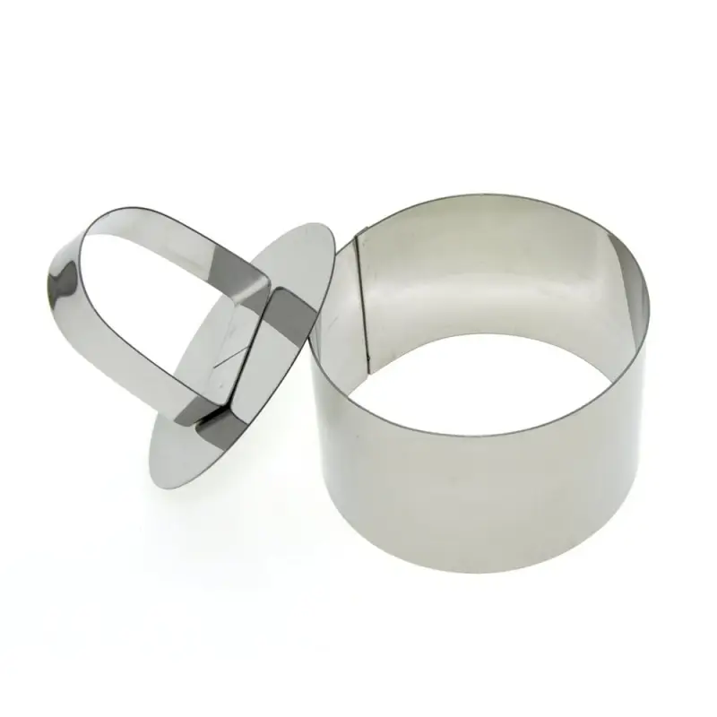 Кулинарная форма Круг с крышкой прессом