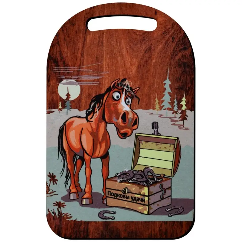 Доска разделочная Савраска 29х18см (ассортимент)