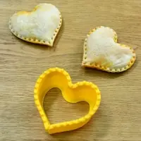Форма для печенья, набор 2 шт, "Сердечный дуэт"
